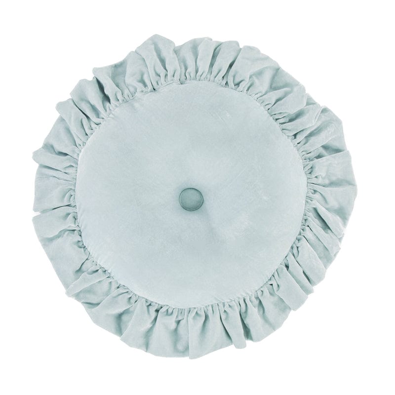 Stella Round Ruffled Pillow