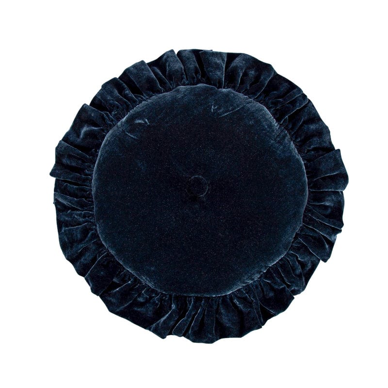 Stella Round Ruffled Pillow