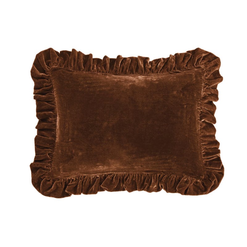 Stella Oblong Ruffled Pillow