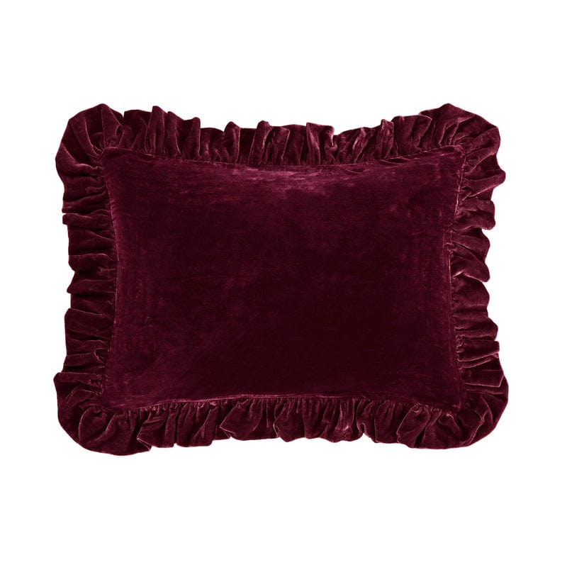 Stella Oblong Ruffled Pillow