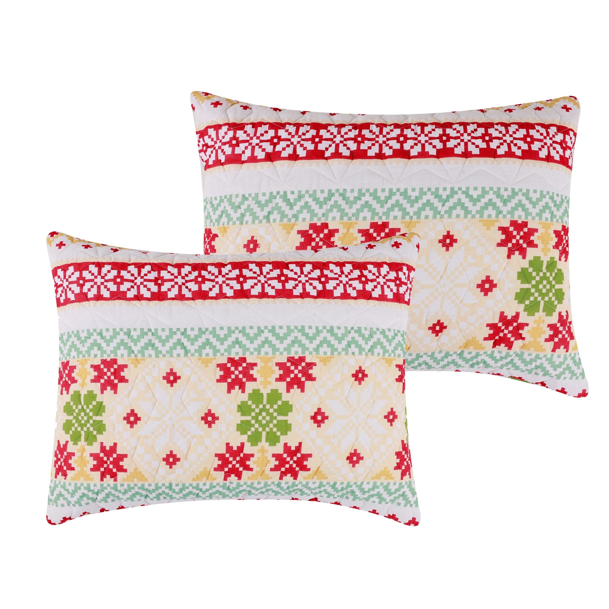 Fair Isle Snow Pillow Sham