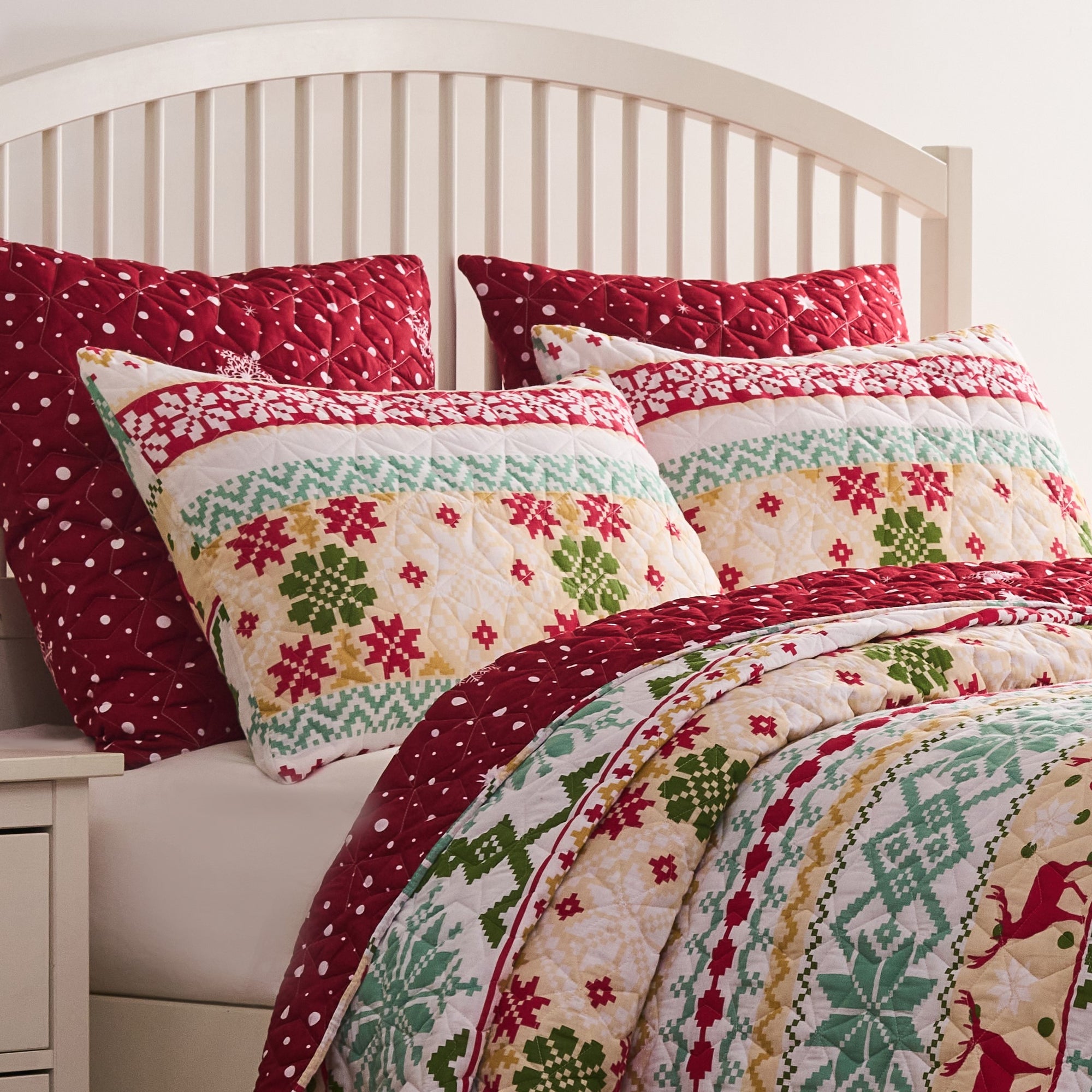 Fair Isle Snow Pillow Sham