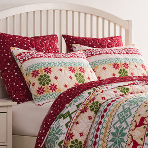 Fair Isle Snow Pillow Sham