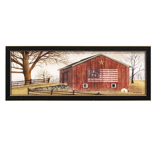 76 Star Barn Framed Print