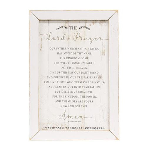 The Lord's Prayer Framed Print