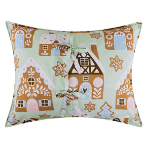 Gingerbread Lane Pastel Pillow Sham