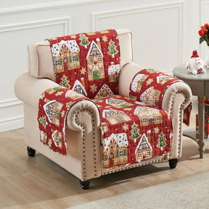 Gingerbread Lane Armchair Cover