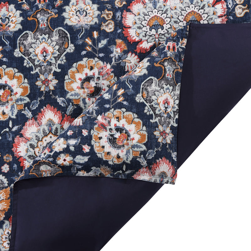 Derby Washable Linen Blend Comforter/ Duvet Cover Set
