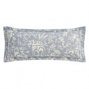 Genoa Vintage Blue Lumbar Pillow