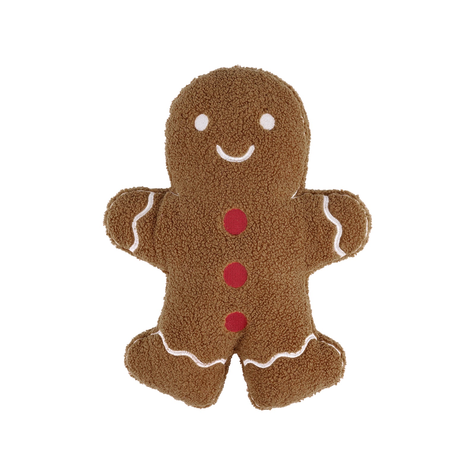 Gingerbread Man Decorative Pillow