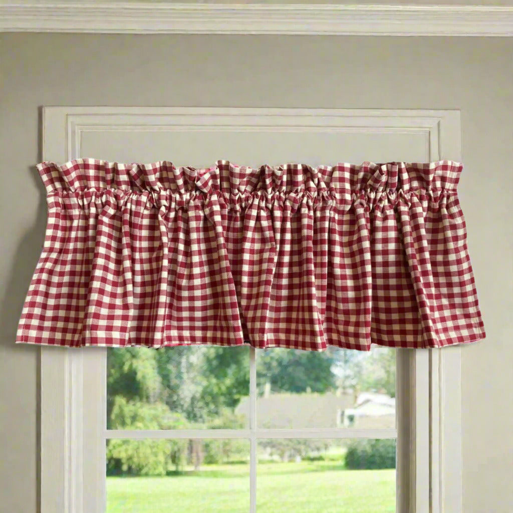 Homespun Valance- Choice of Fabrics