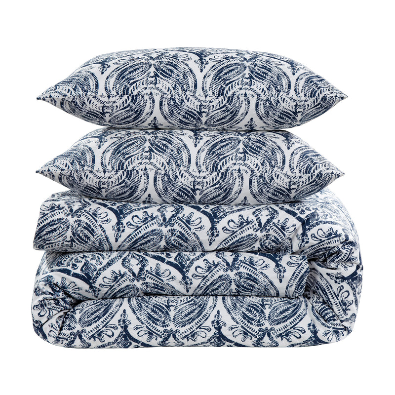 Prosper Medallion Cotton Comforter Set