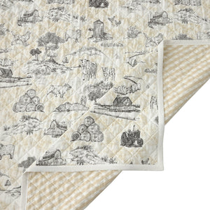 Farm Life Reversible Quilt Set