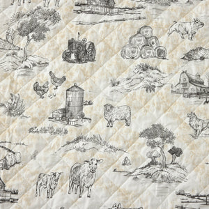Farm Life Reversible Quilt Set