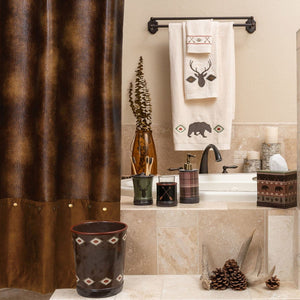 Aztec Bear Bath Accessory Set