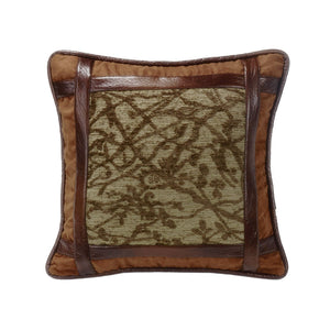 Highland Lodge Framed Pillow
