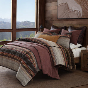 Estes Chenille Copper Comforter/ Duvet Cover Set