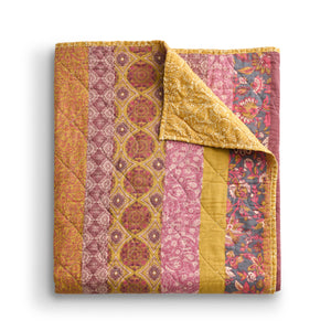 Marigold Quilted Throw