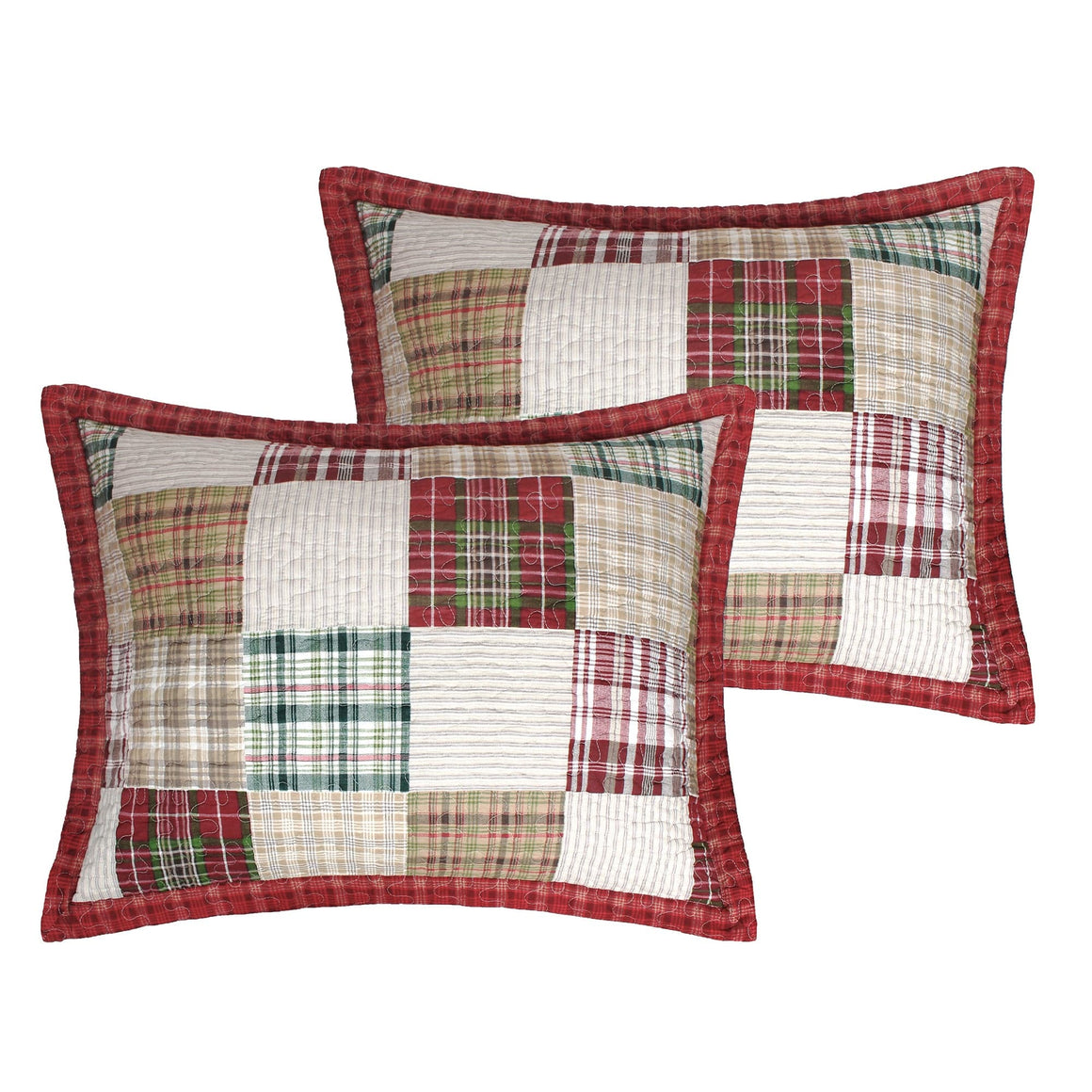 Oxford Red Pillow Sham