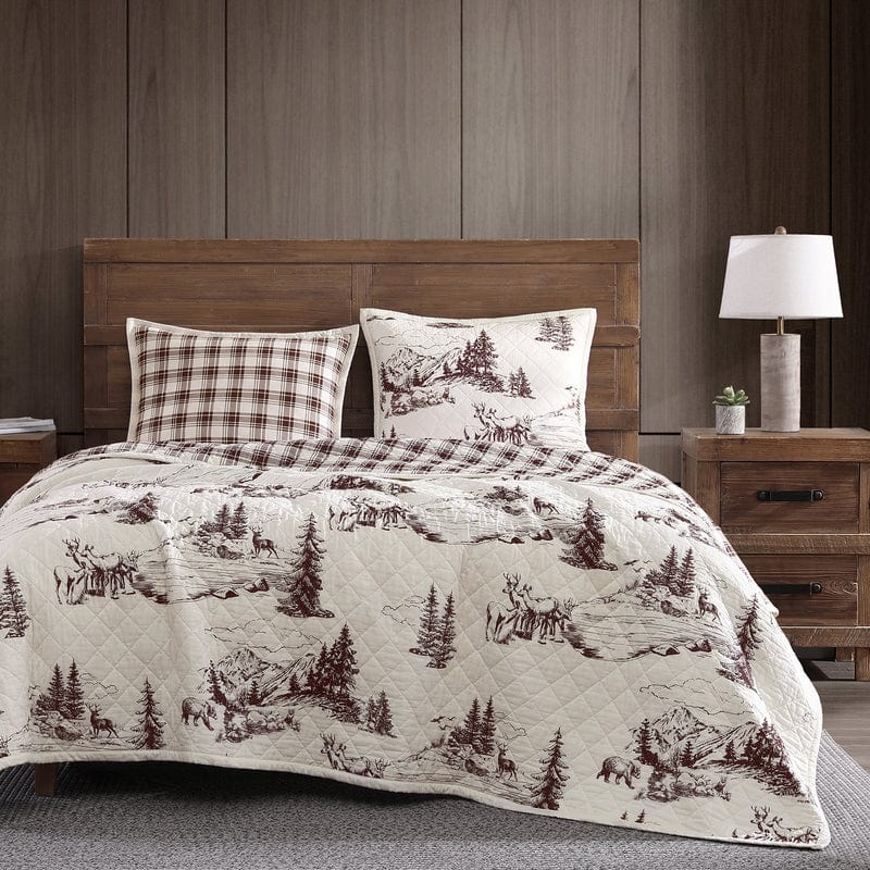 White Pine Reversible Quilt Set- Add to cart for 25%Off!