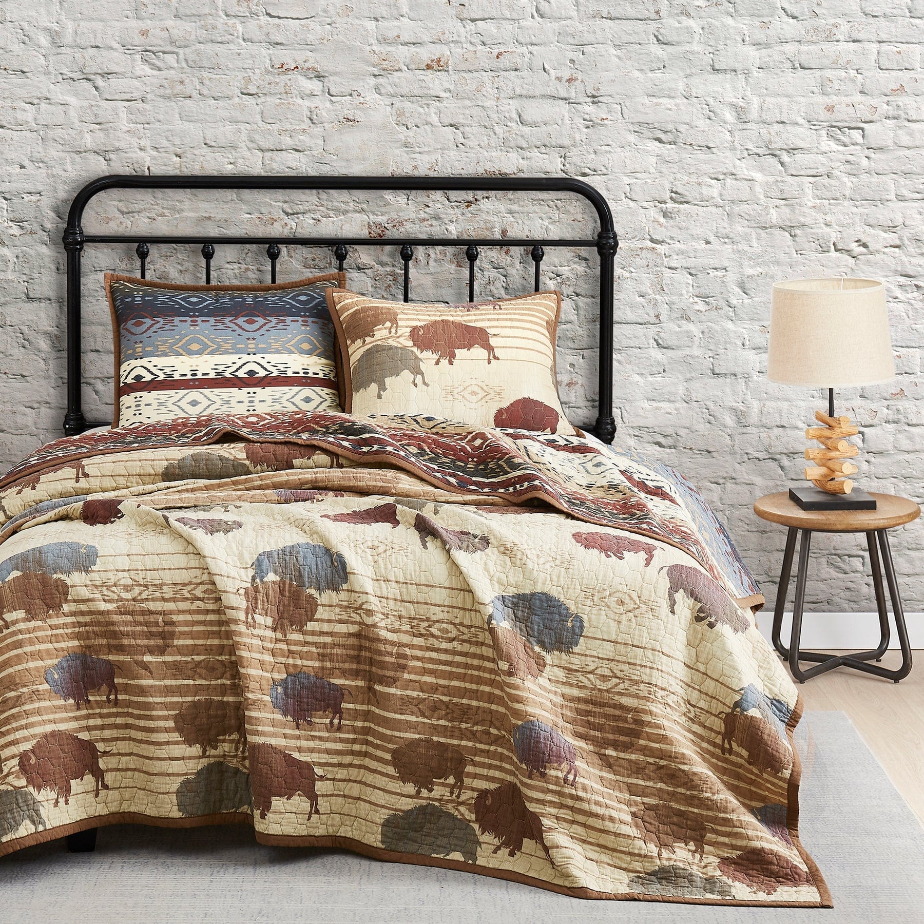 Home on the Range Reversible Quilt Set