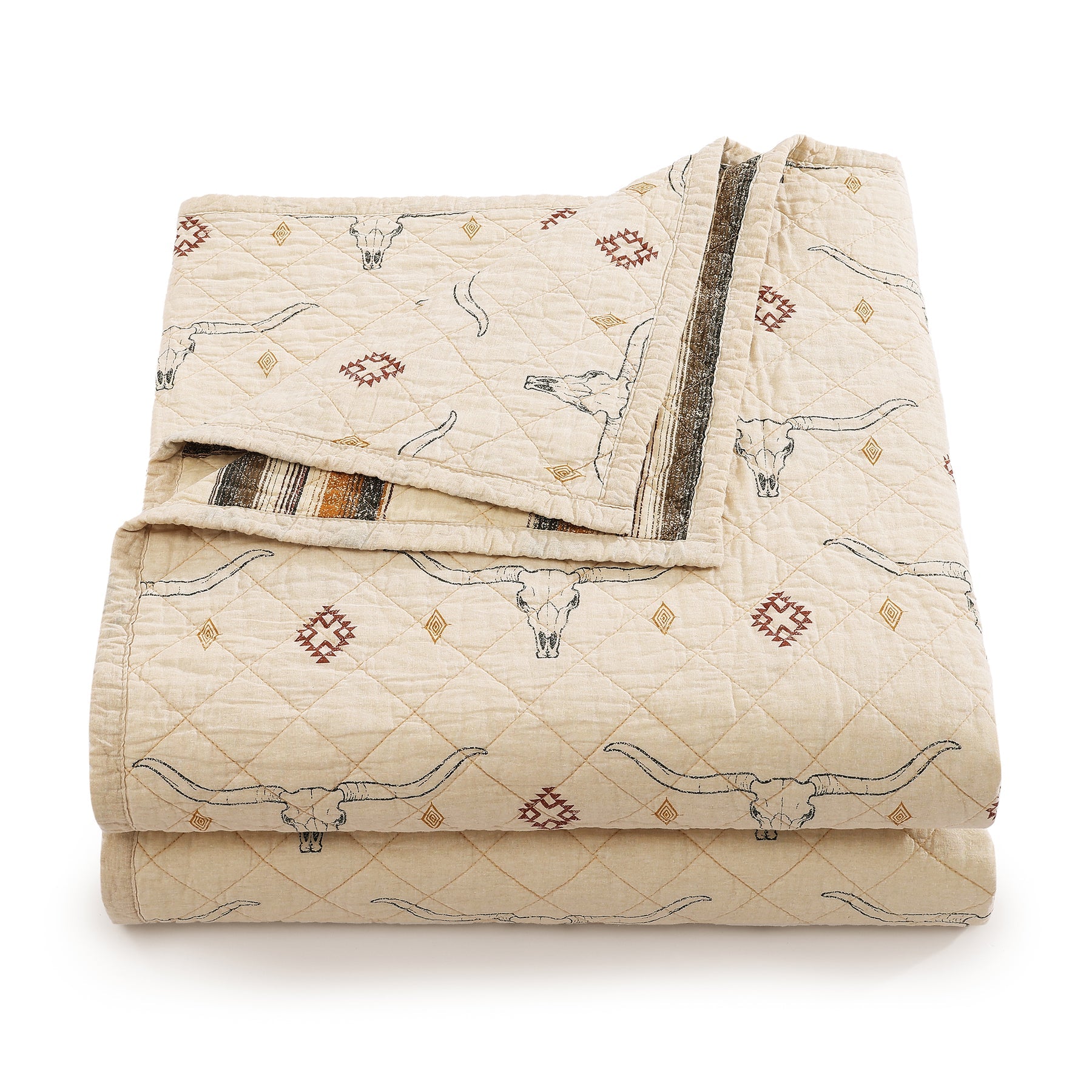 Maverick Longhorn Quilt Set