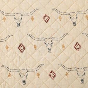 Maverick Longhorn Quilt Set
