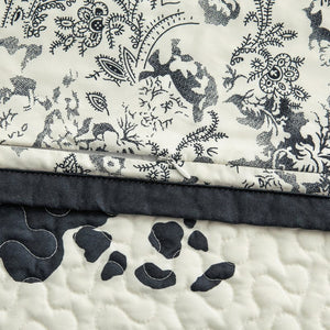 Clara Cowhide Reversible Quilt Set