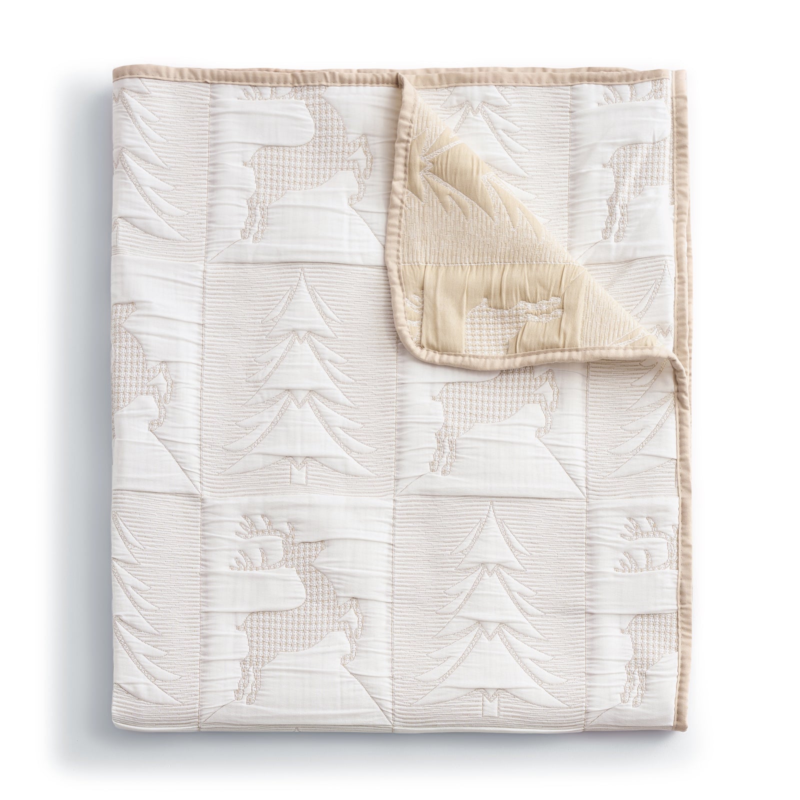 Reindeer Games Matelasse Coverlet Set