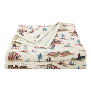 Desert Trail Reversible Quilt Set