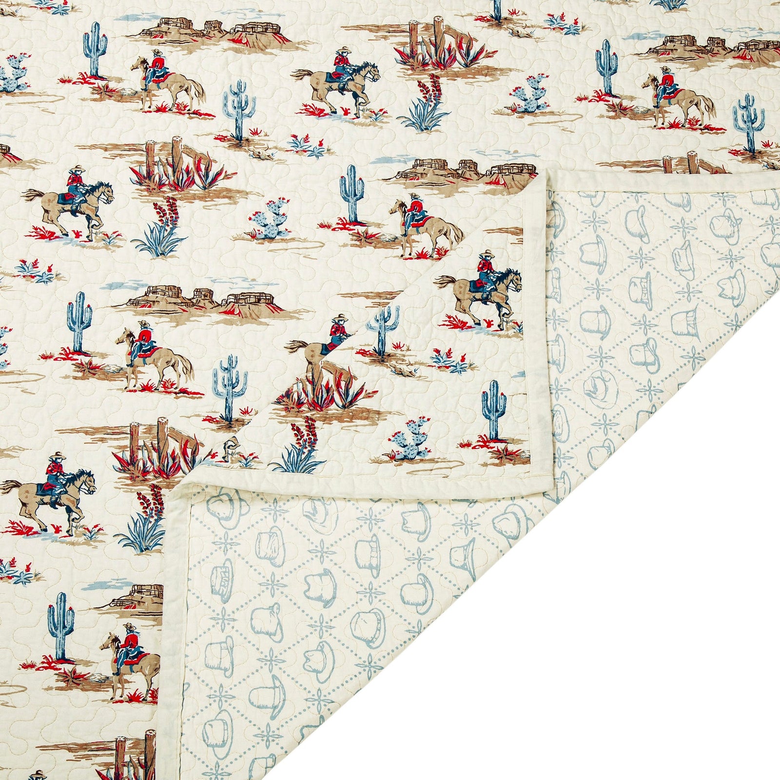 Desert Trail Reversible Quilt Set