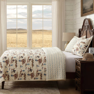 Desert Trail Reversible Quilt Set