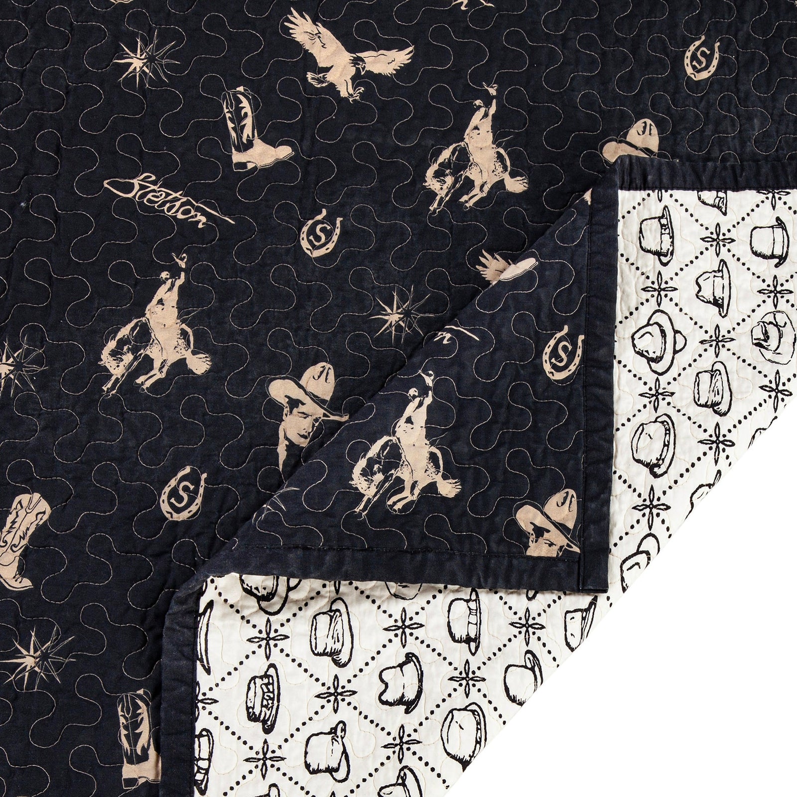Conversation Reversible Quilt Set