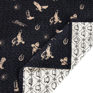 Conversation Reversible Quilt Set