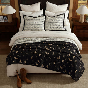 Conversation Reversible Quilt Set