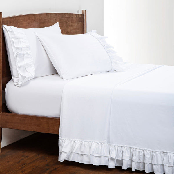 Savannah Ruffled Sheet Set - Retro Barn Country Linens