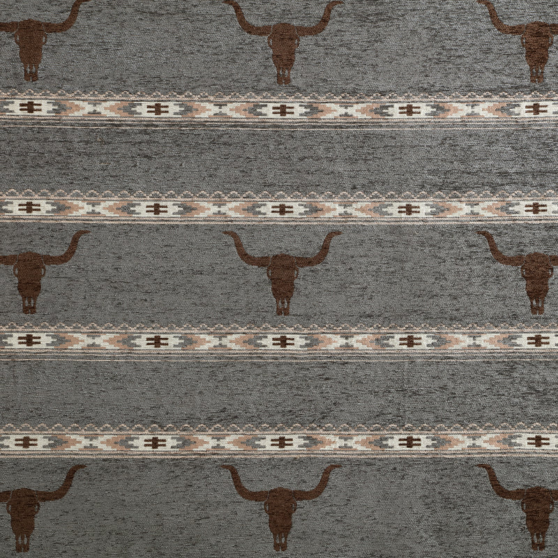 Chisholm Longhorn Chenille Jacquard Bedding Set