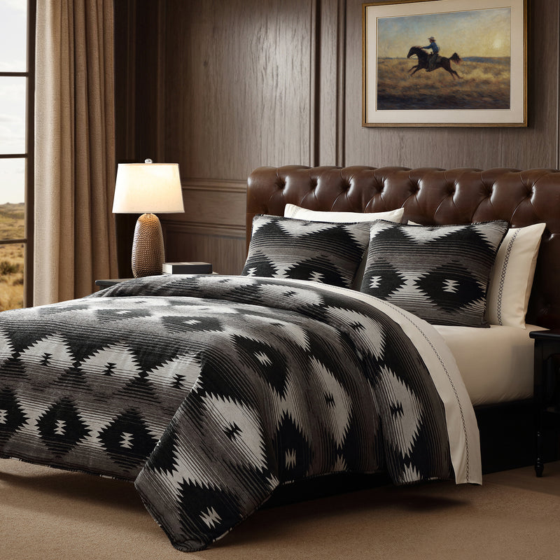 Silverado Chenille Jacquard Bedding Set