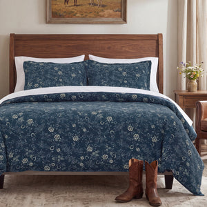 Mayfair Western Floral Comforter / Duvet Cover Set
