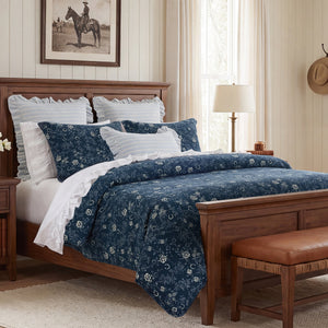 Mayfair Western Floral Comforter / Duvet Cover Set