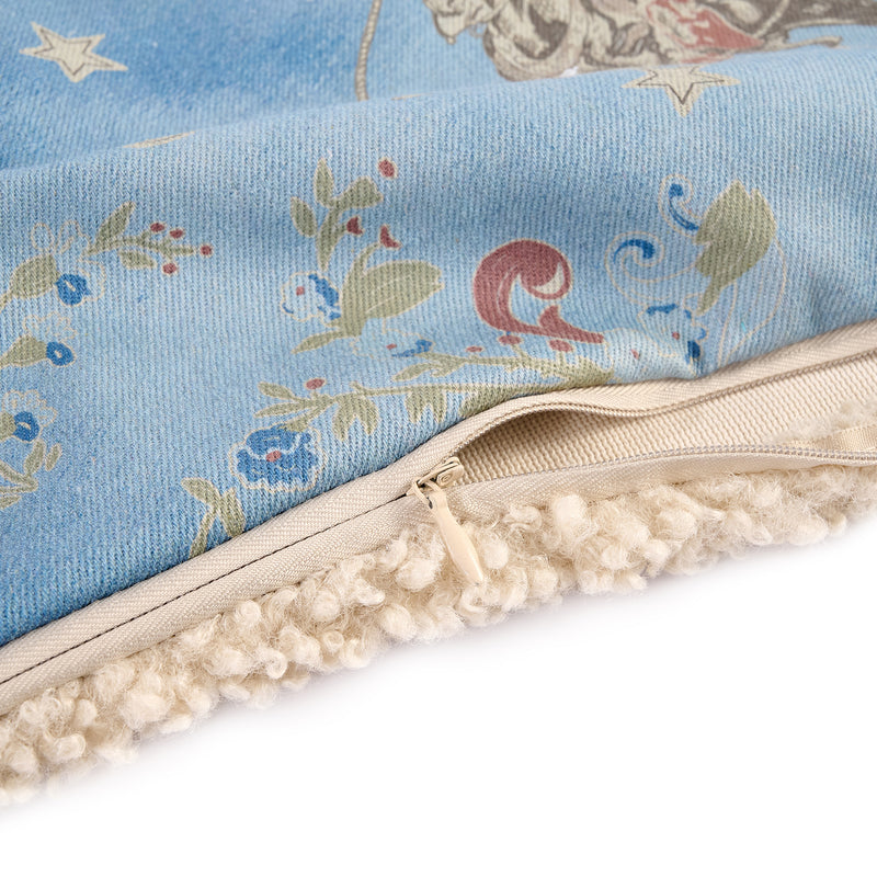 Lee Washed Denim Pillow