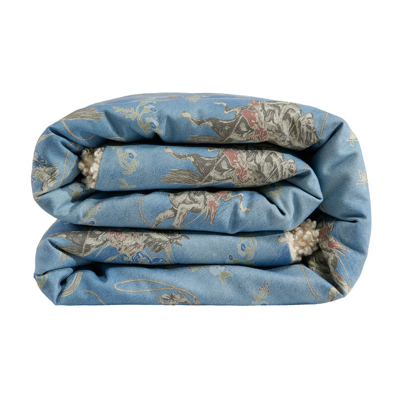 Lee Washed Denim Throw