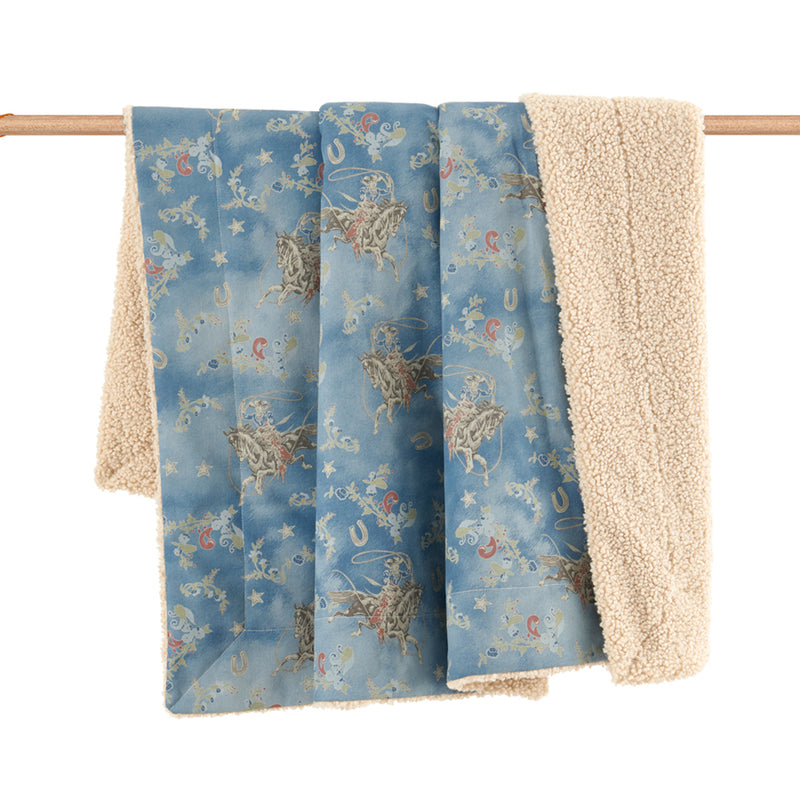 Lee Washed Denim Throw