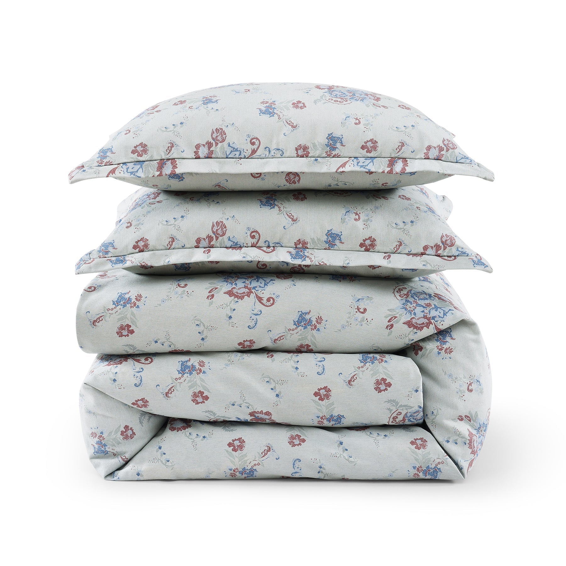 Rosabel Washed Denim Comforter/ Duvet Cover Set
