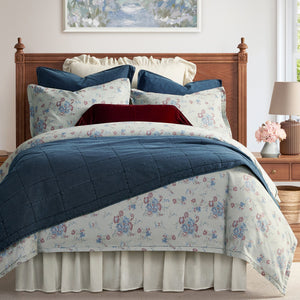 Rosabel Washed Denim Comforter/ Duvet Cover Set