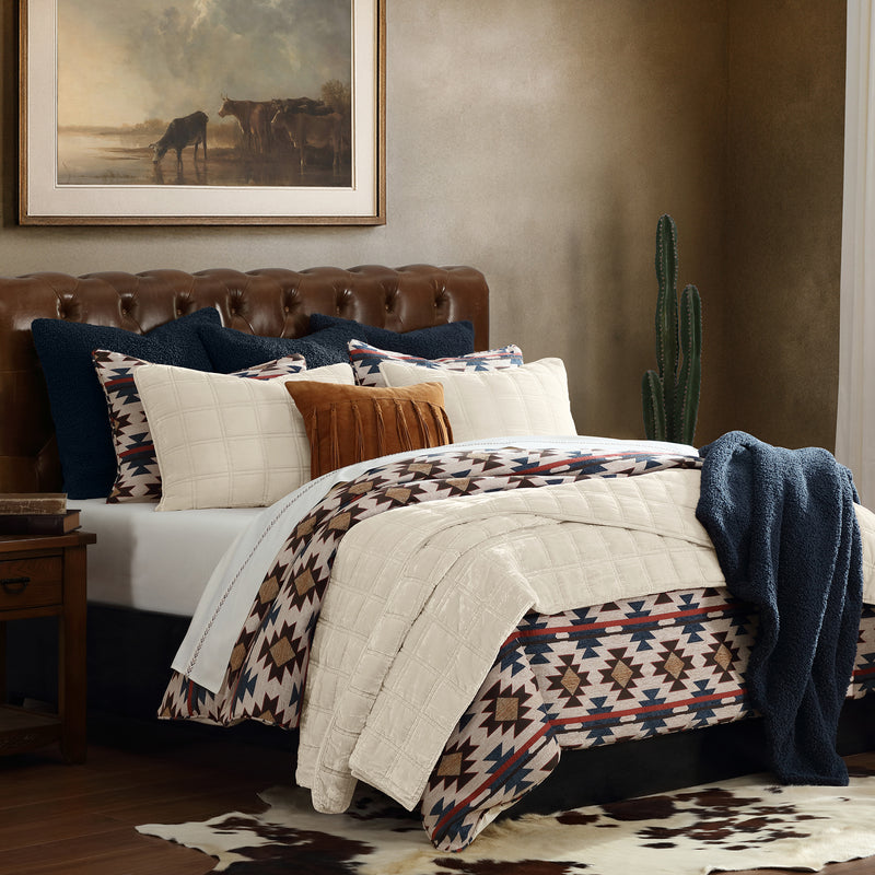 Mariella Chenille Comforter/ Duvet Cover Set