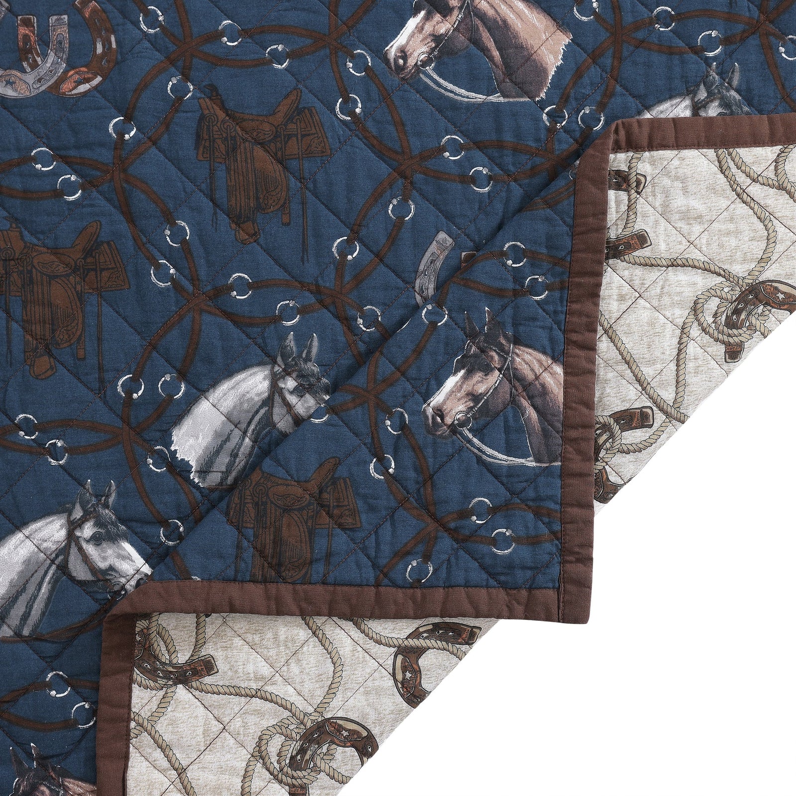 Saratoga Reversible Quilt Set