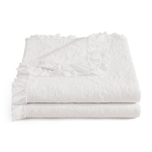 Sadie White Stonewashed Quilt Set