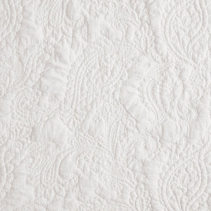 Sadie White Stonewashed Quilt Set