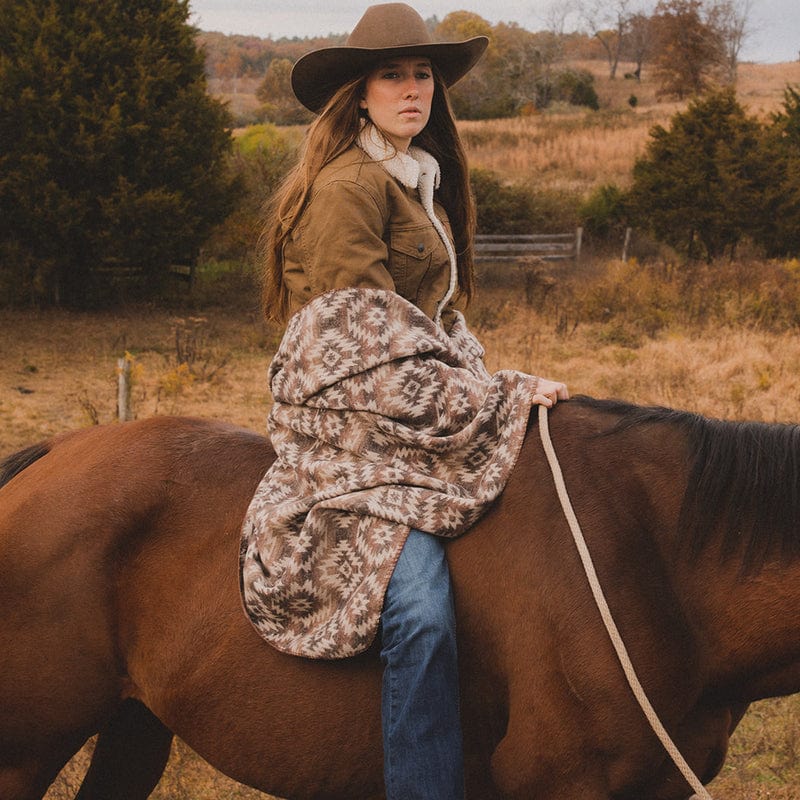 Mesa Wool Blend Blanket